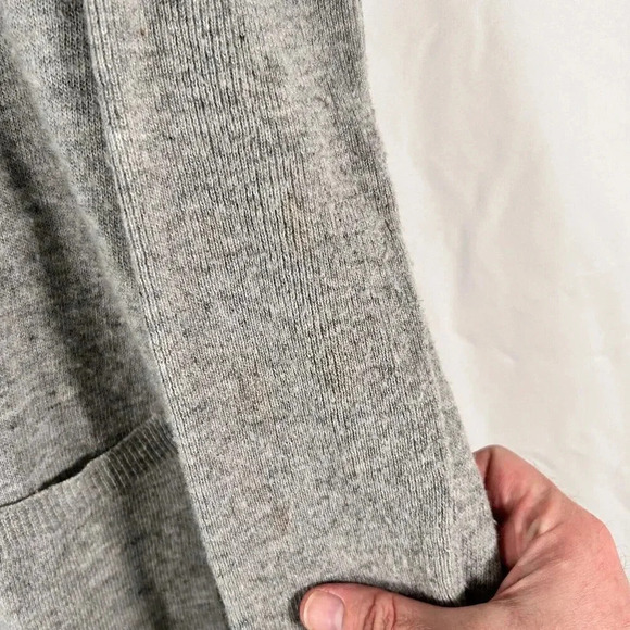 BCBGeneration Cardigan Size Medium Grey Button Up Wool Blend - Picture 7 of 12